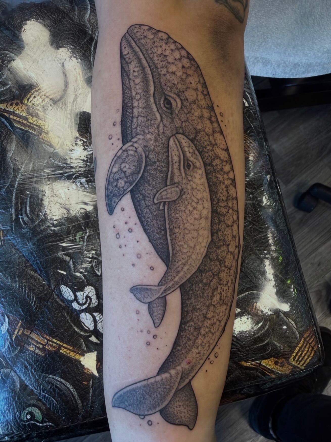 Tattoo by @michaelvillalobostattoo — dotwork