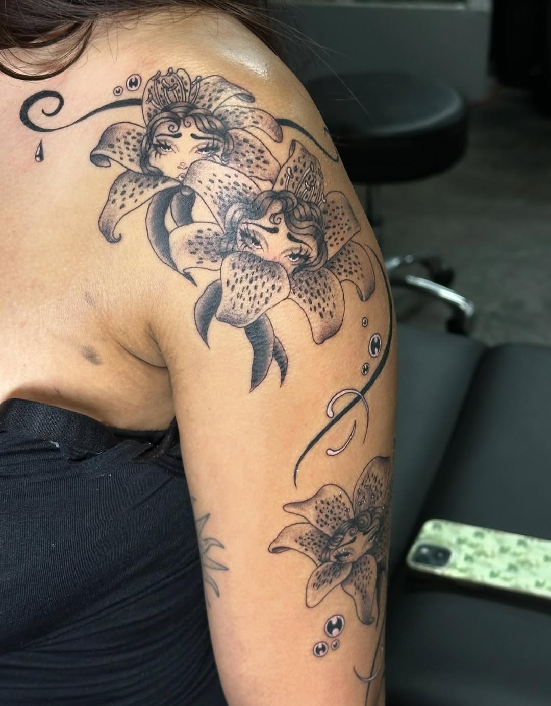 Tattoo by @fkkingwickedtattoos — realism, black_and_grey