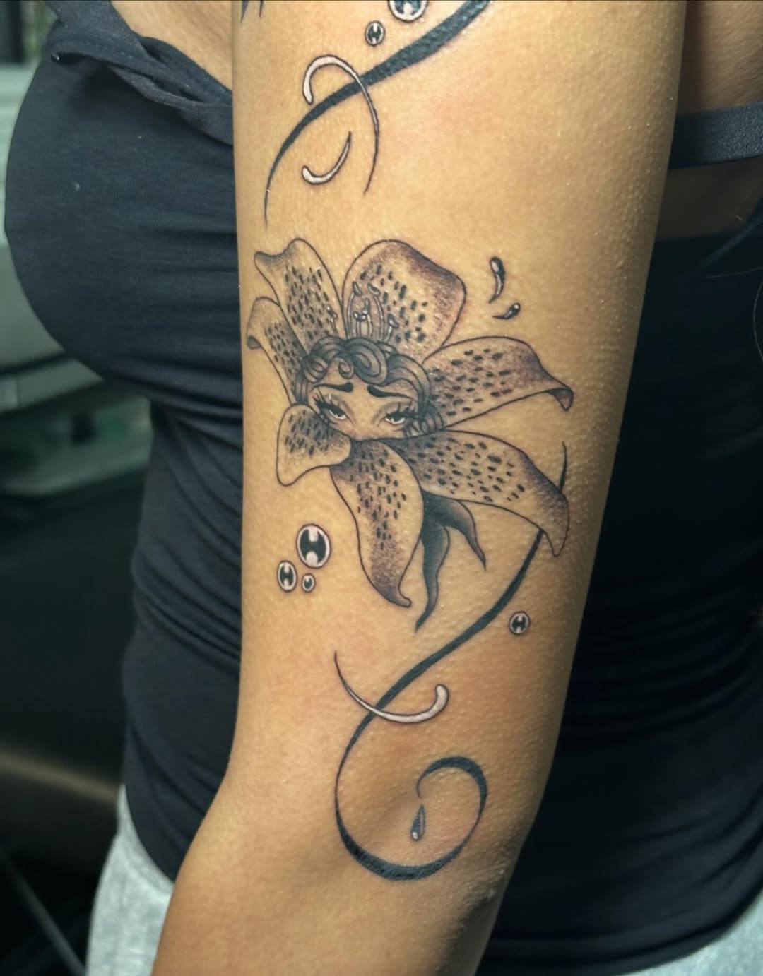 Tattoo by @fkkingwickedtattoos — black_and_grey, realism
