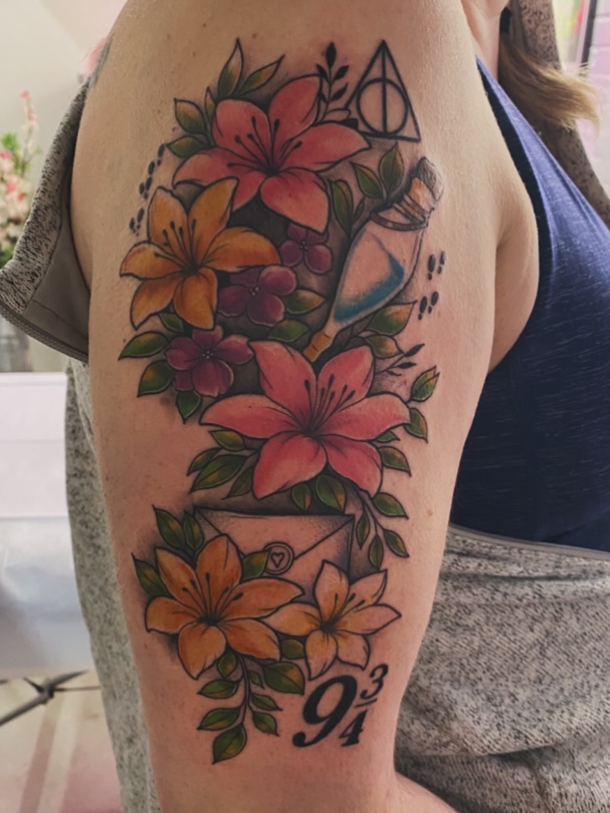 Tattoo by @wariospeedwagon — new_school, realism