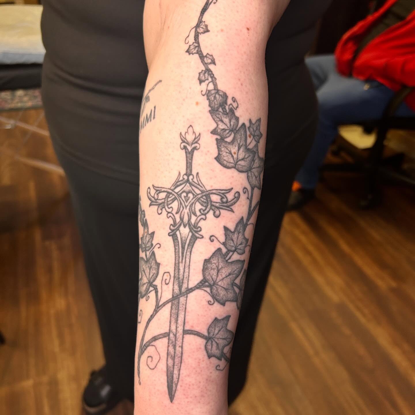 Tattoo by @lisa_inkk — black_and_grey