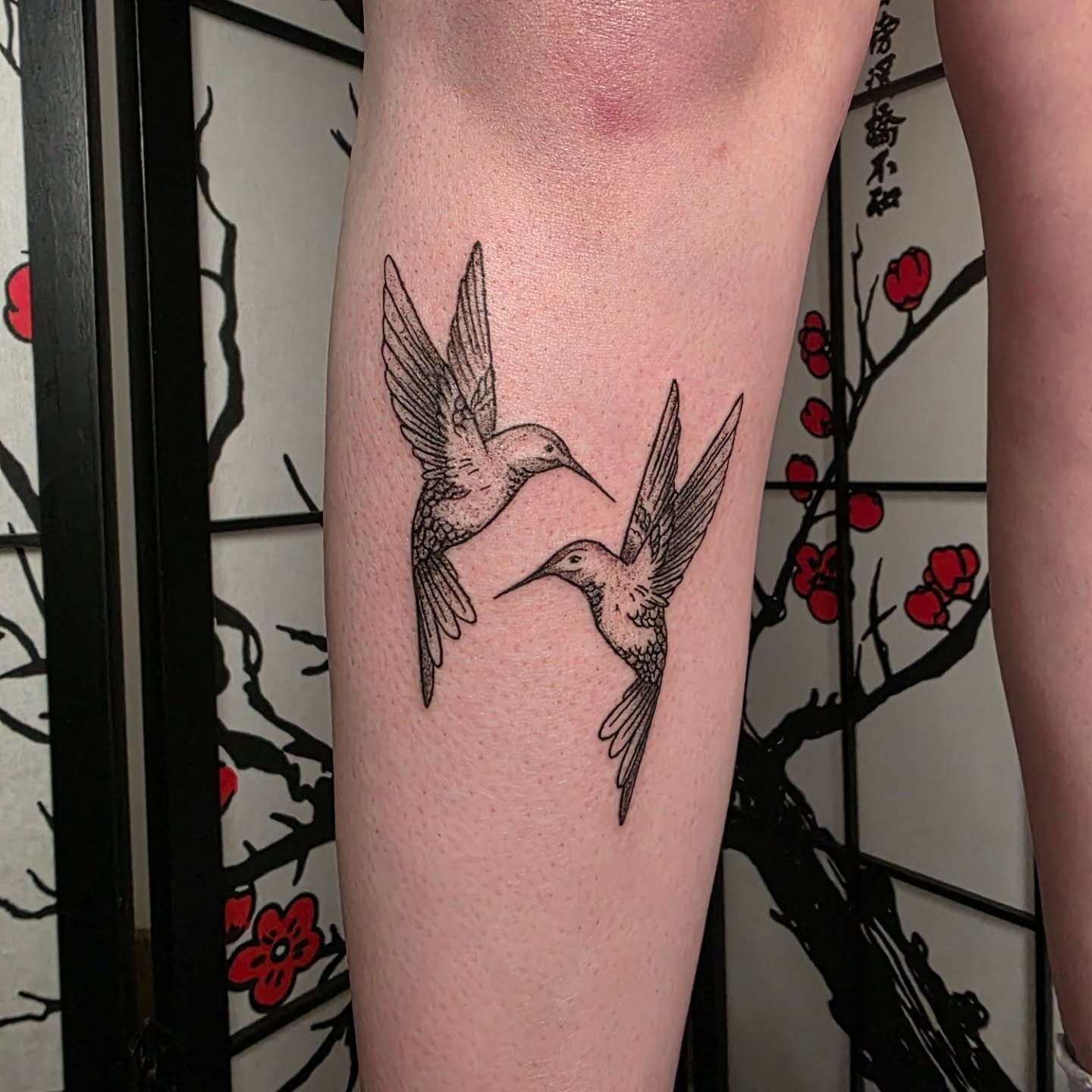 Tattoo by @yogiweebtatts — black_and_grey