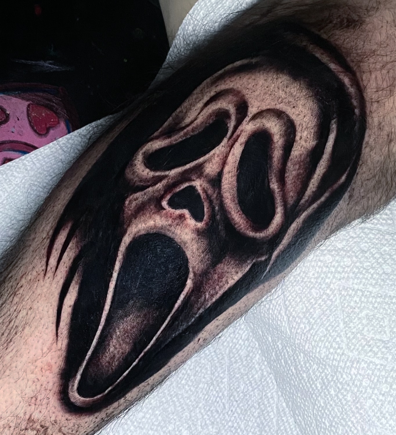 Tattoo by @rotten_randi_tattoo — black_and_grey