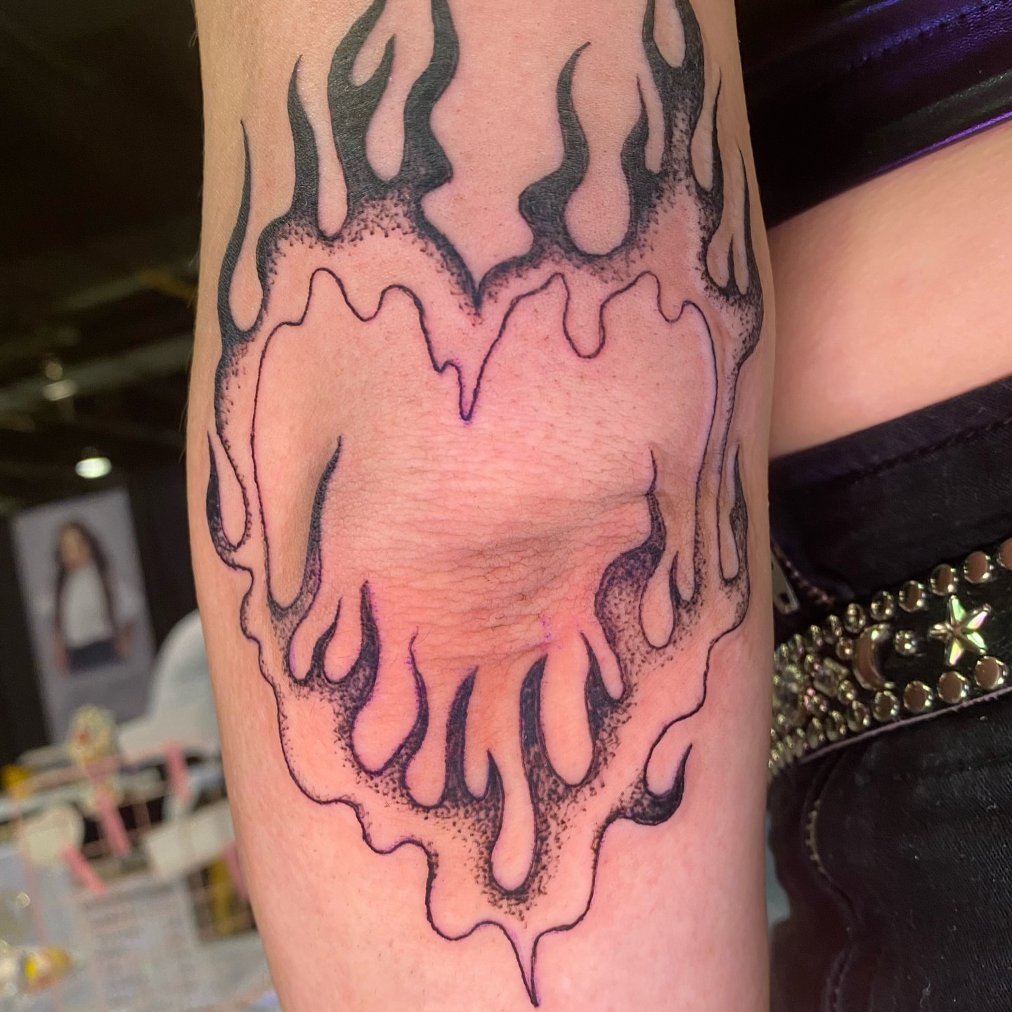 Tattoo by @axelhoney — dotwork