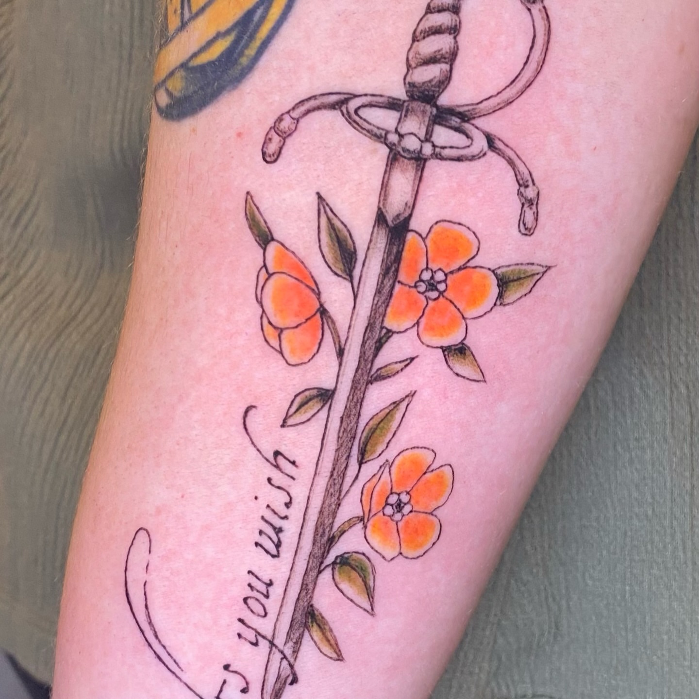 Tattoo by @axelhoney — new_school, watercolor