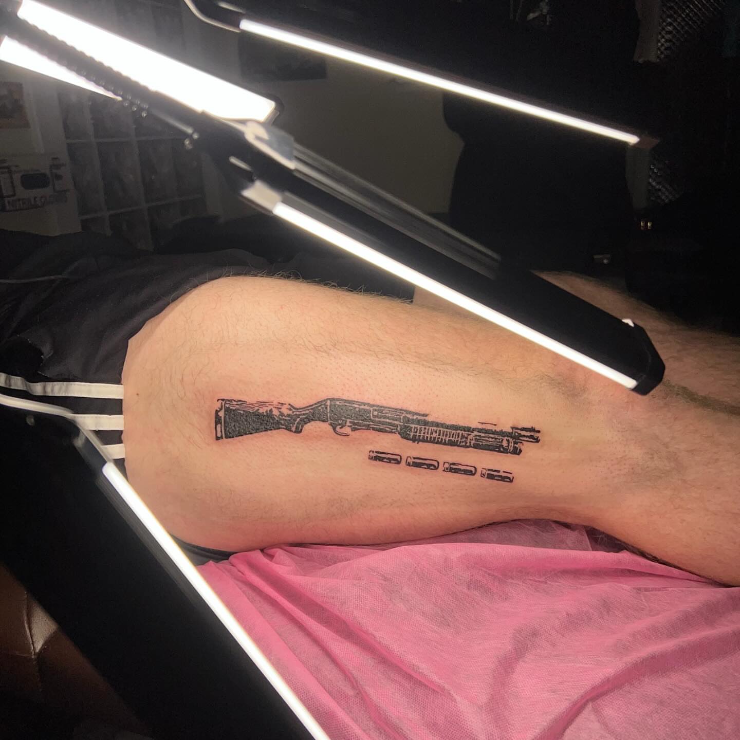 Tattoo by @ineedarocketlauncher — black_and_grey
