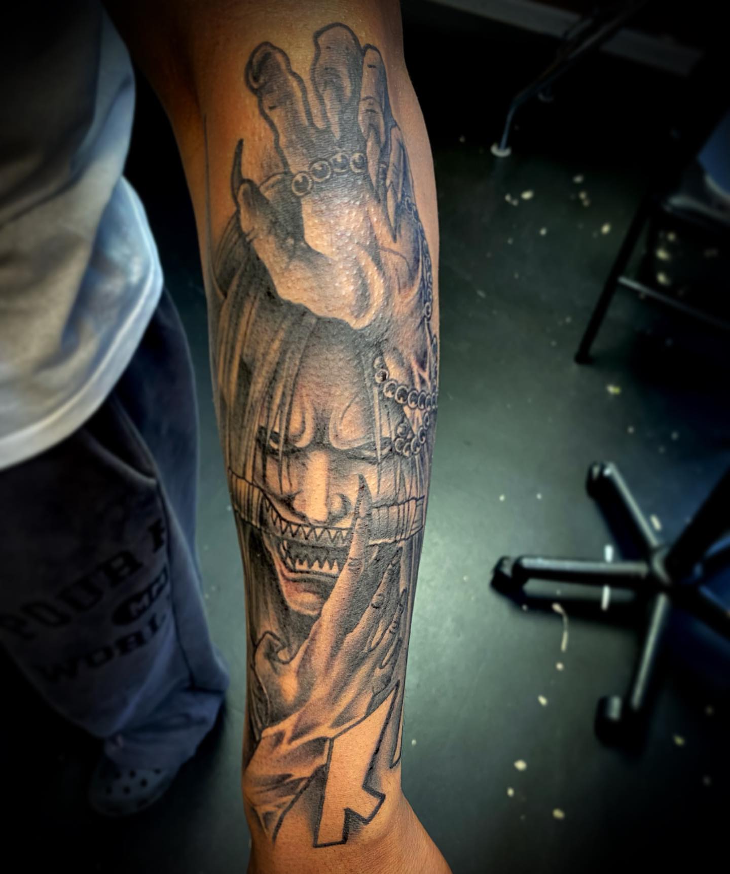 Statue of liberty realism tattoo on the forearm by Darius Armour (Tattoo Artist)