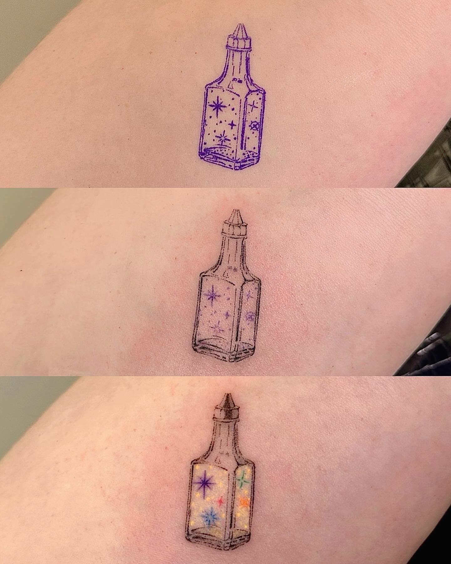 Tattoo by @elsietattoo — dotwork