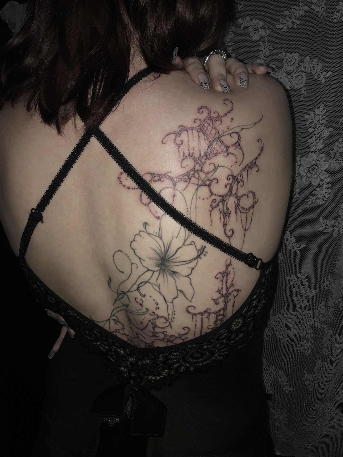 Tattoo by @keeshetattoo โ black_and_grey