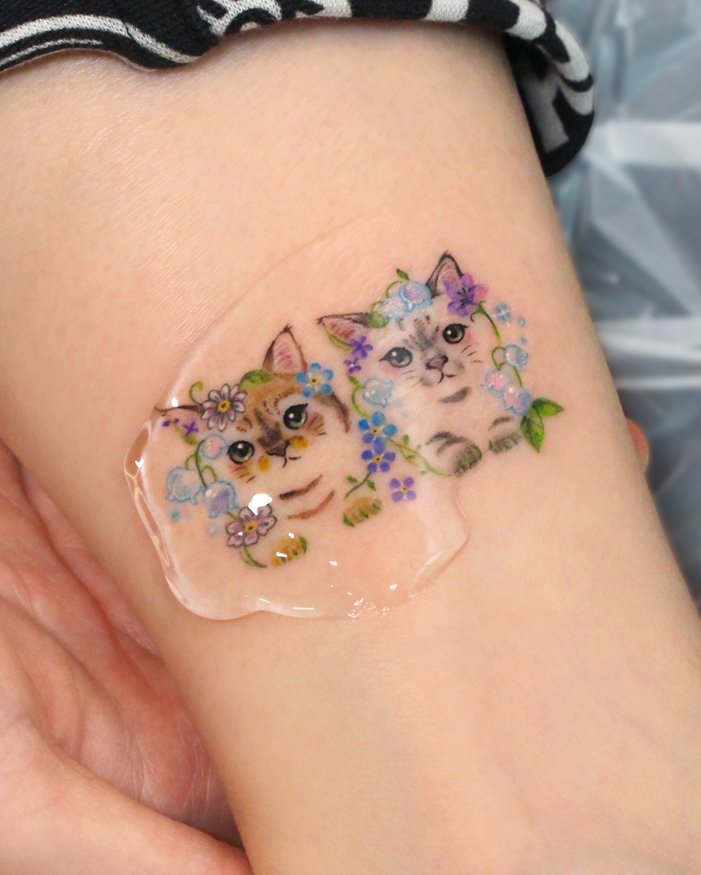 Tattoo by @leesun_tattoo — watercolor, realism