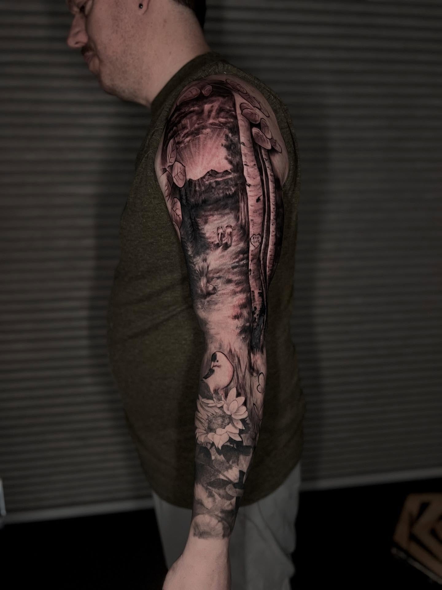 Tattoo by @mikejtattooer22 — realism, black_and_grey