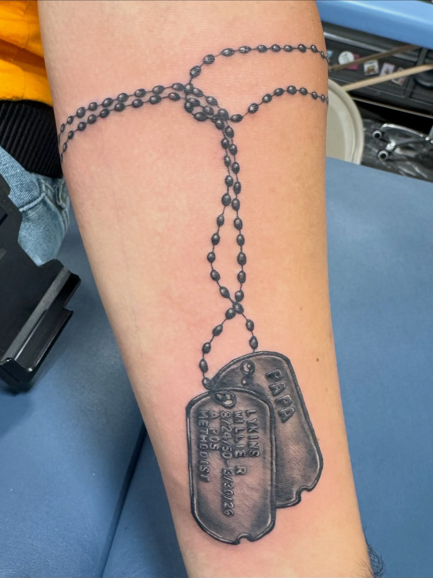 Tattoo by @sonderstattoos — black_and_grey
