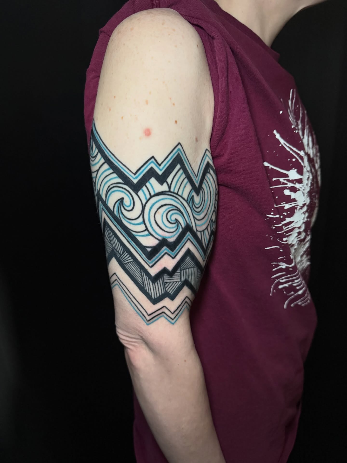 Tattoo by @taylormillstattoos — geometric