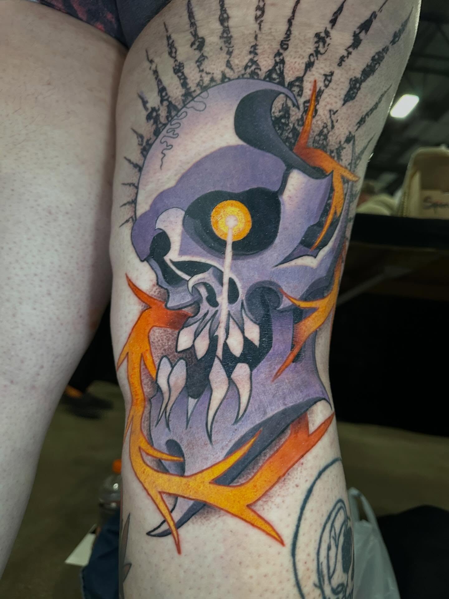 Tattoo by @willdotattoos — geometric, dark_realism