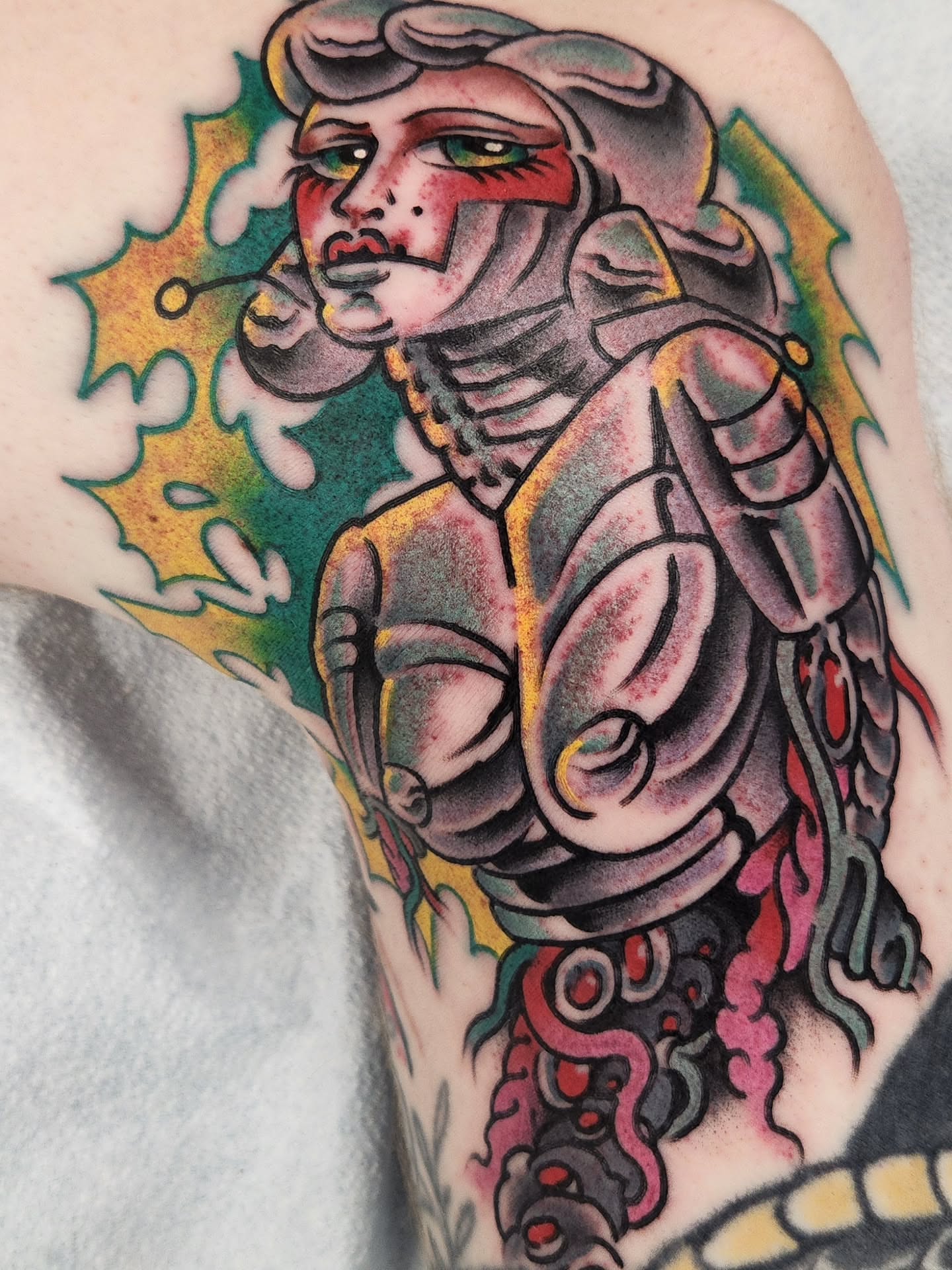 Tattoo by @fantasytattooco — american_traditional