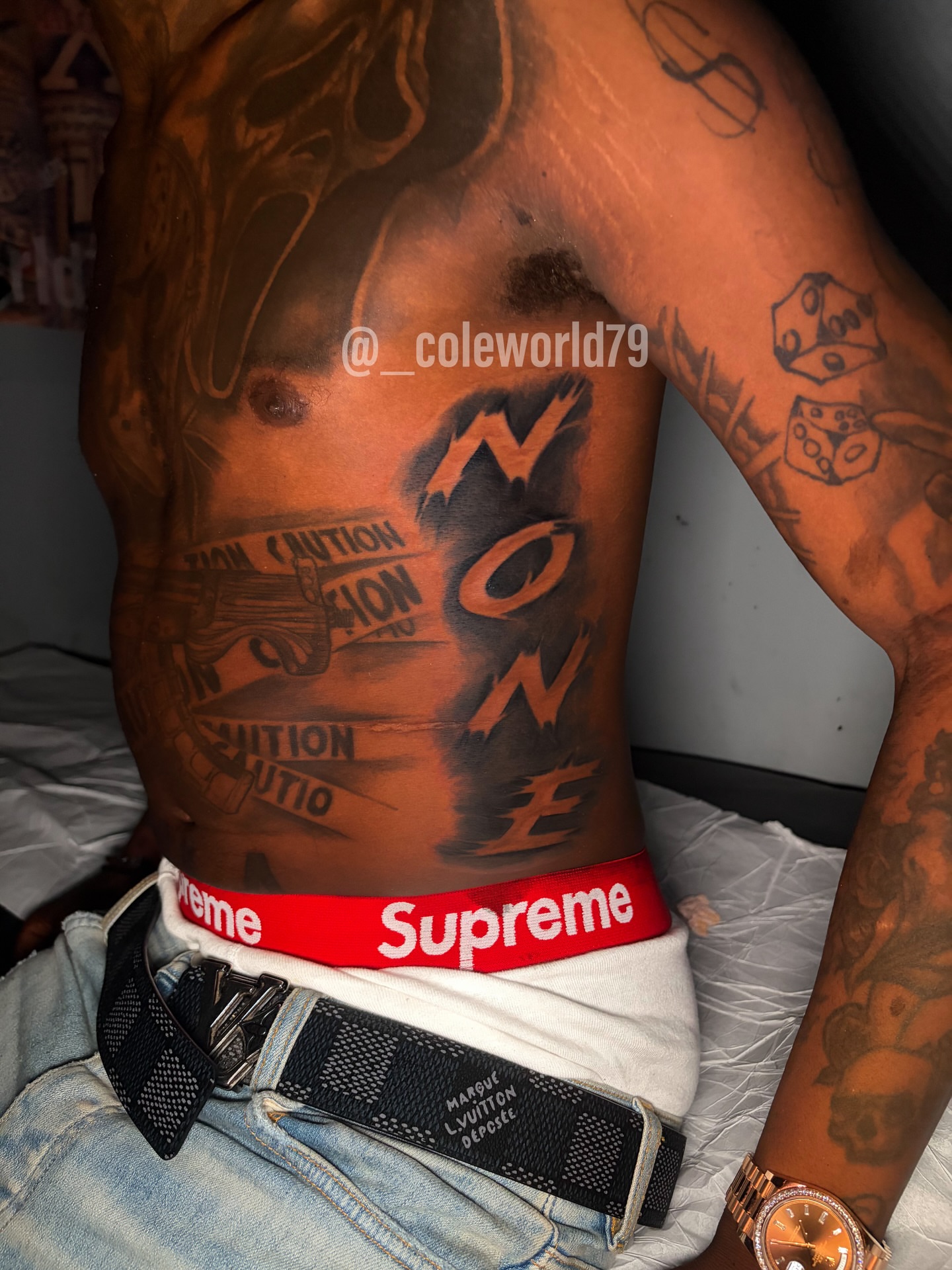 Tattoo by @_coleworld79 โ black_and_grey