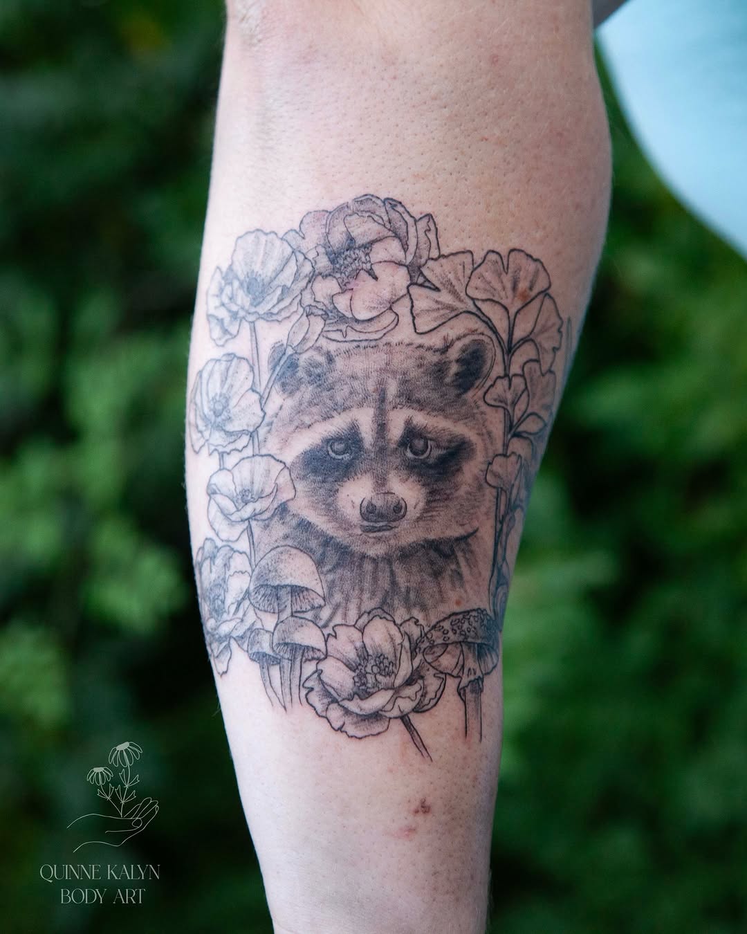 Tattoo by @quinnekalynbodyart — realism, black_and_grey