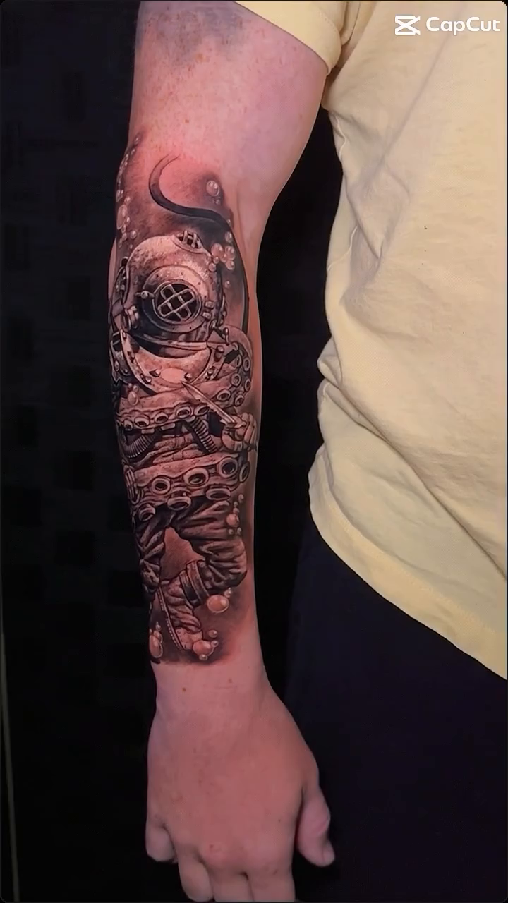 Tattoo by @abeldeida — realism, black_and_grey