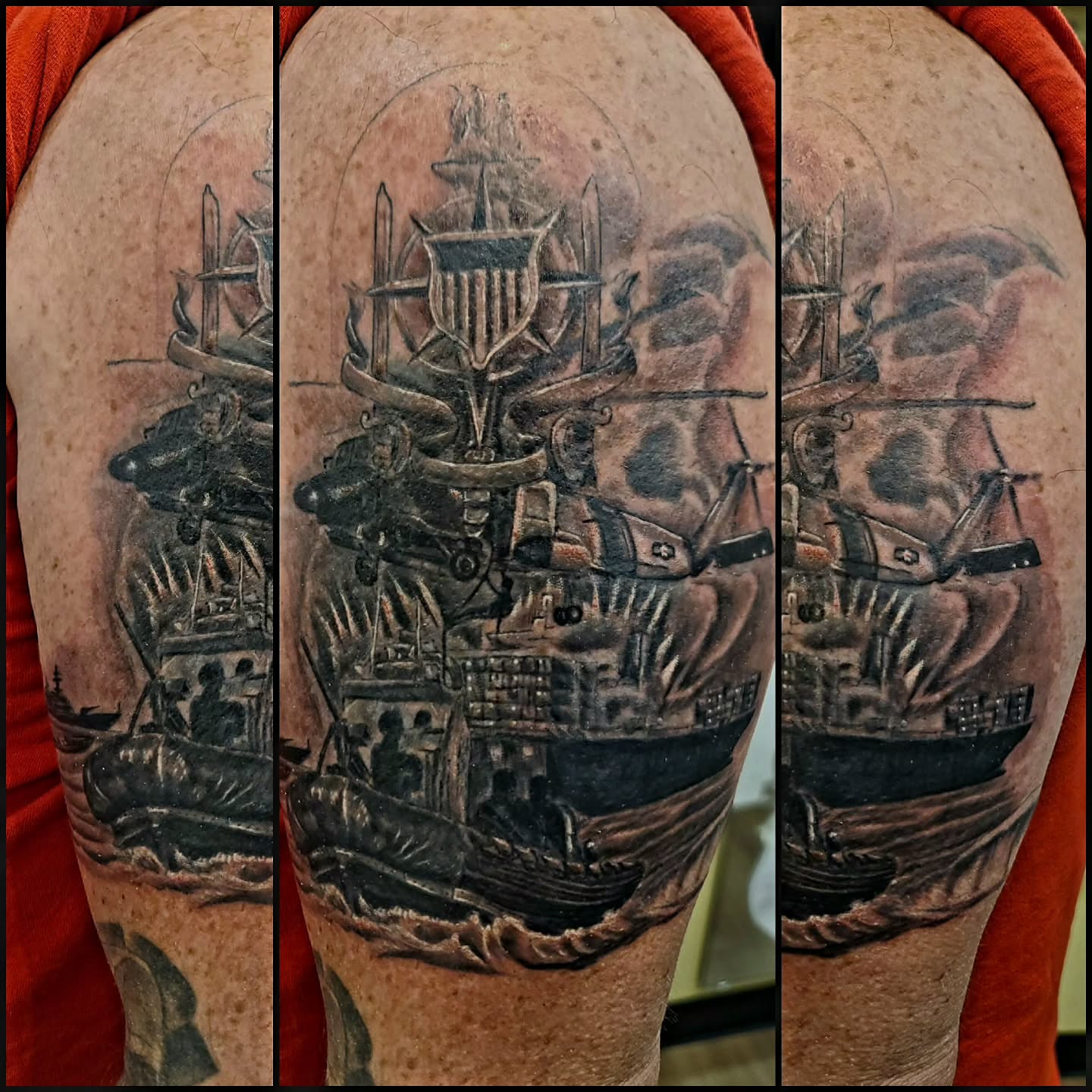 Tattoo by @ivanthewild — black_and_grey, realism