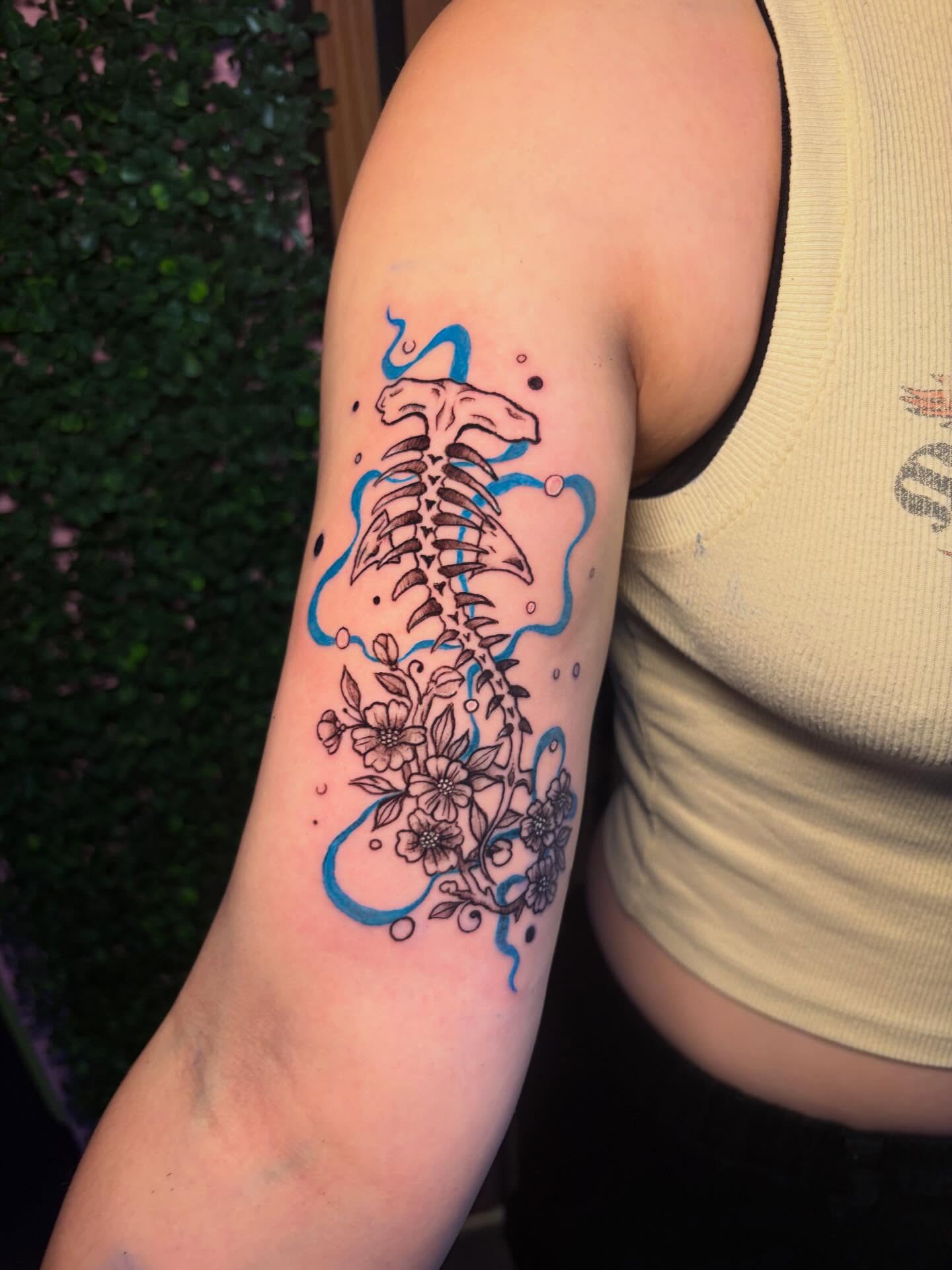 Tattoo by @cats_and_tattoos โ new_school, dotwork