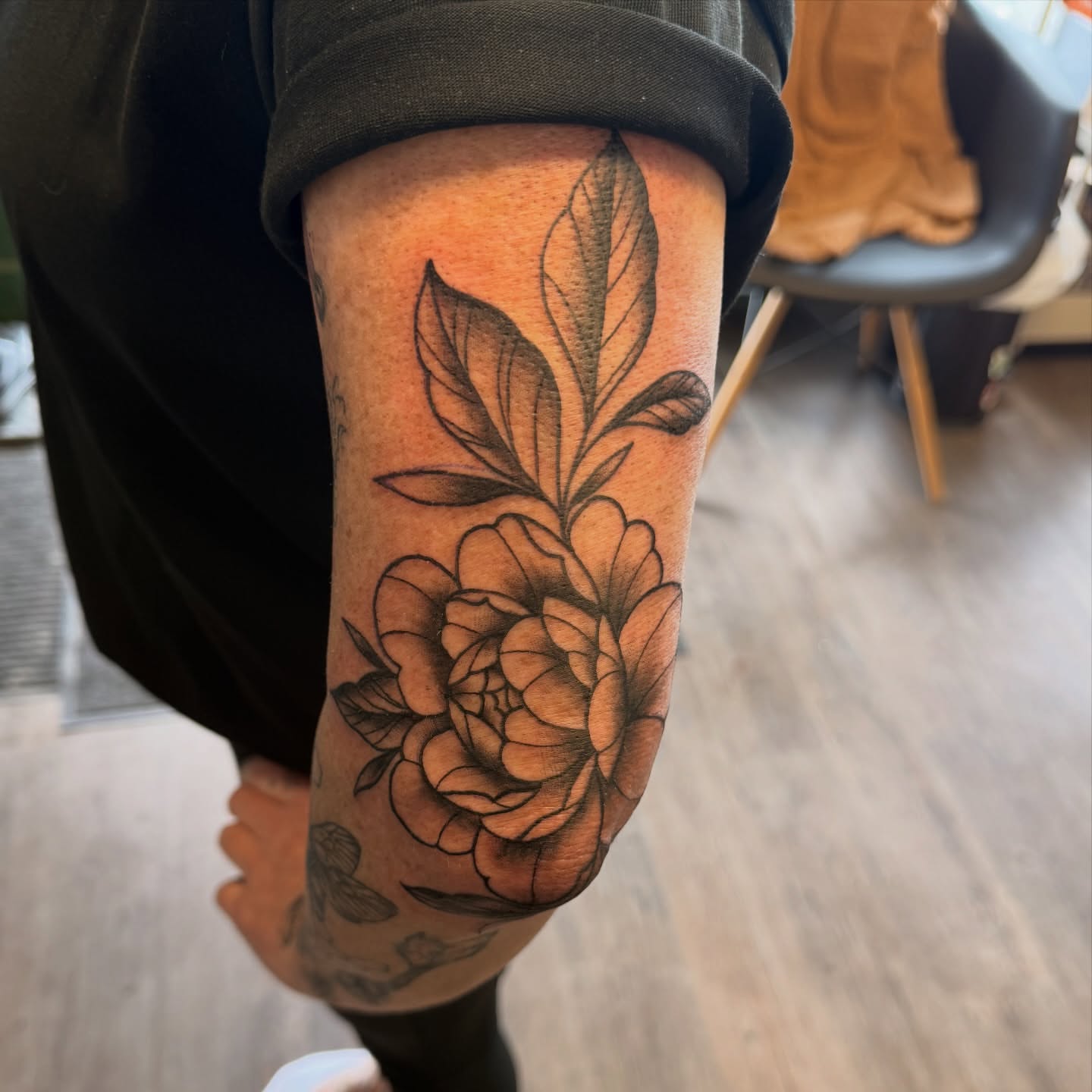 Tattoo by @mylenemassacre — black_and_grey