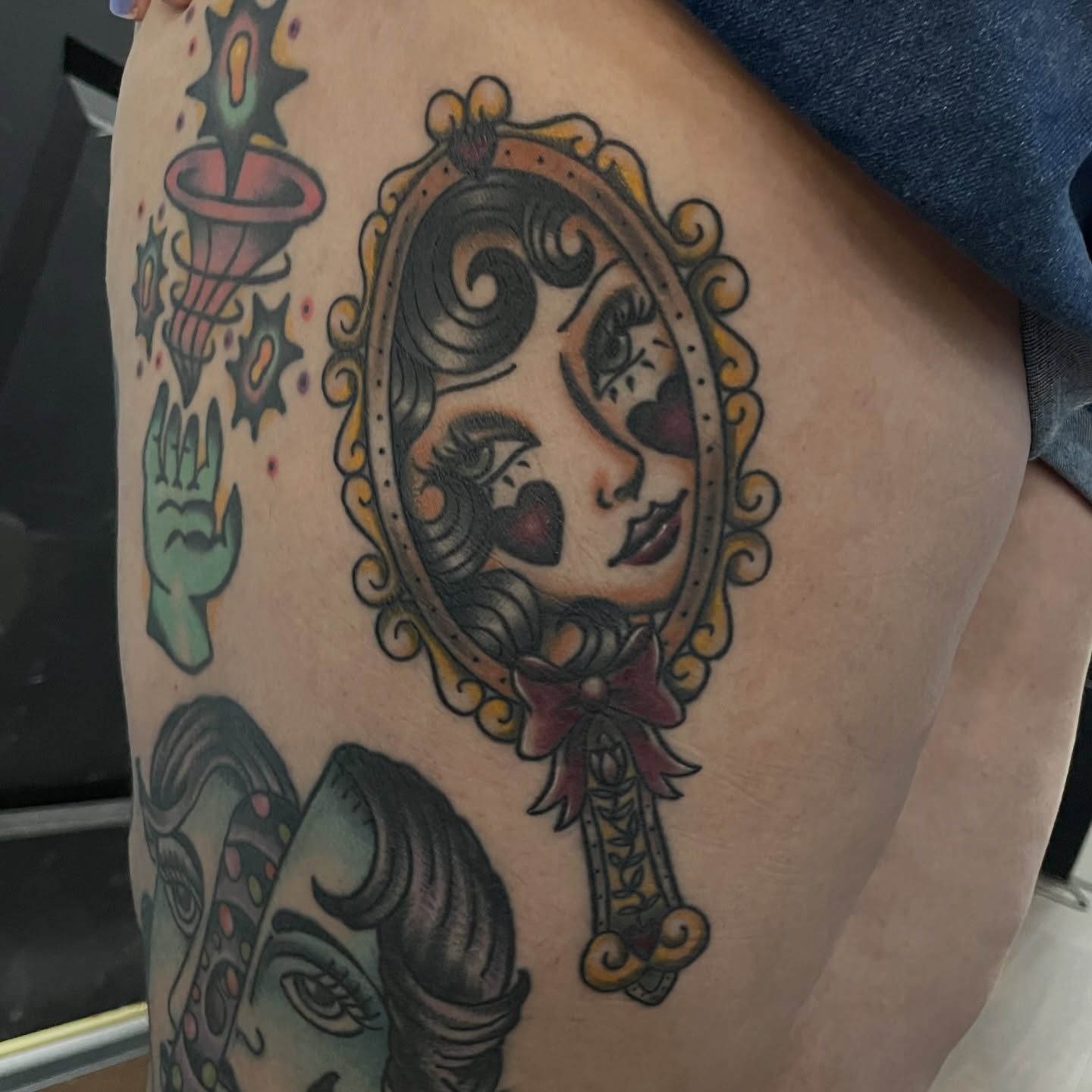Tattoo by @skullinkmarie β american_traditional