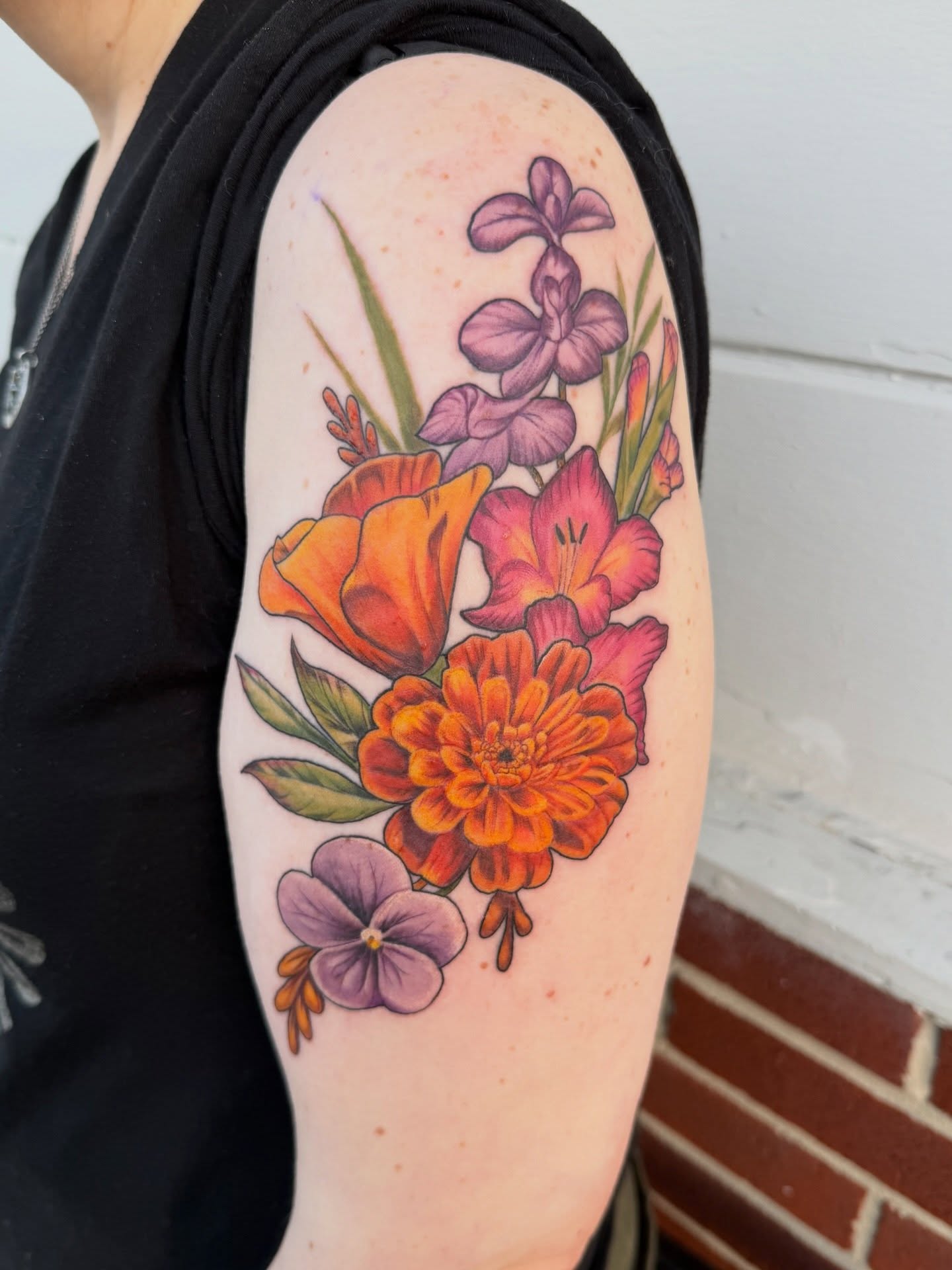 Tattoo by @lizard_aullie_tattoos — watercolor