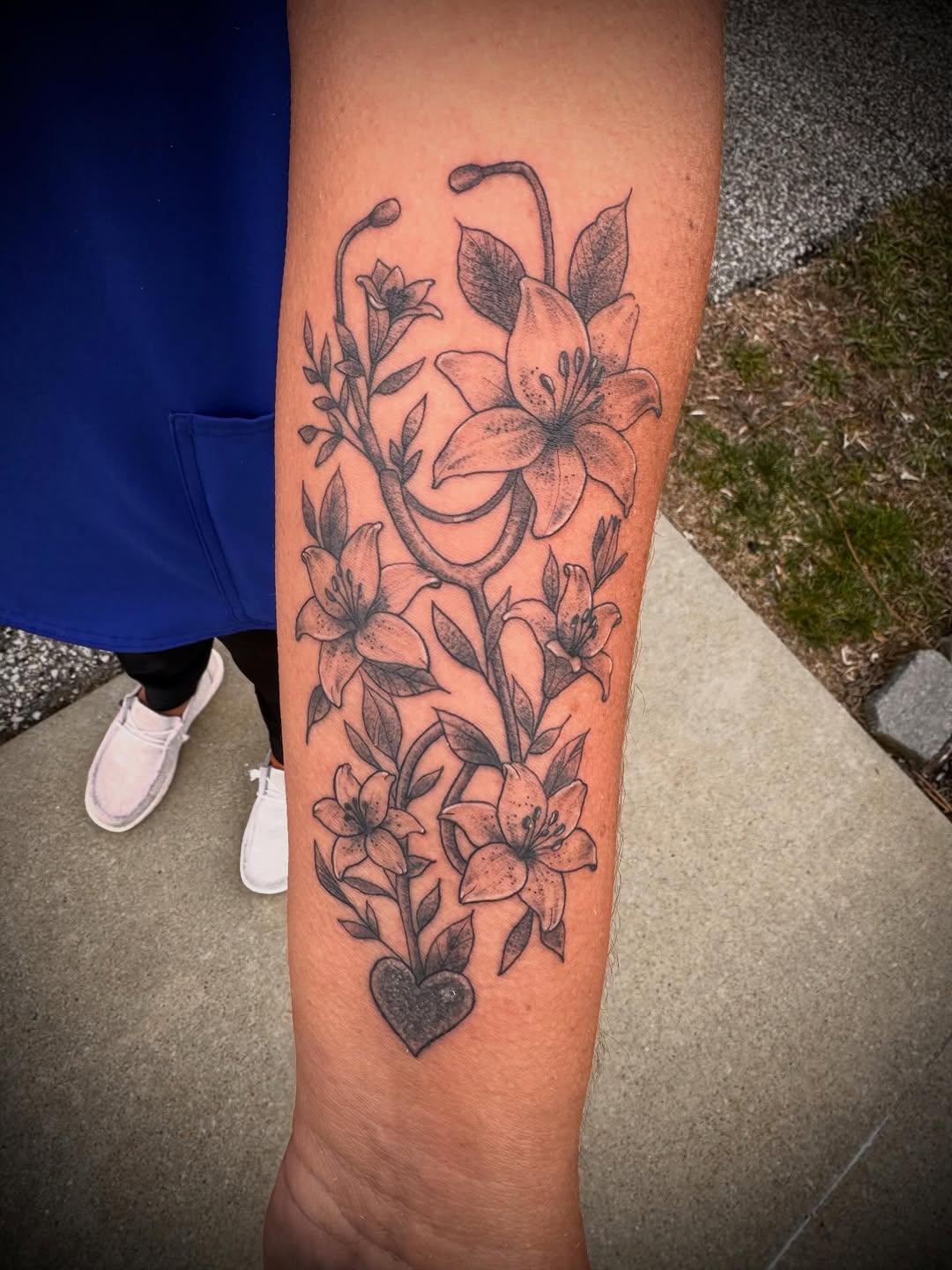 Tattoo by @tattoos_by_johnd — black_and_grey, realism