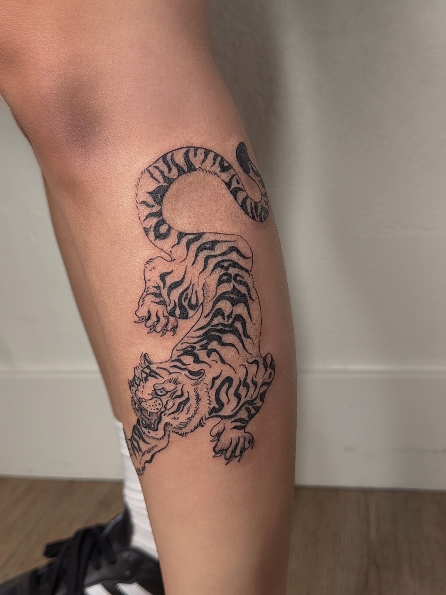 Tattoo by @burningrebelliontattoo β black_and_grey