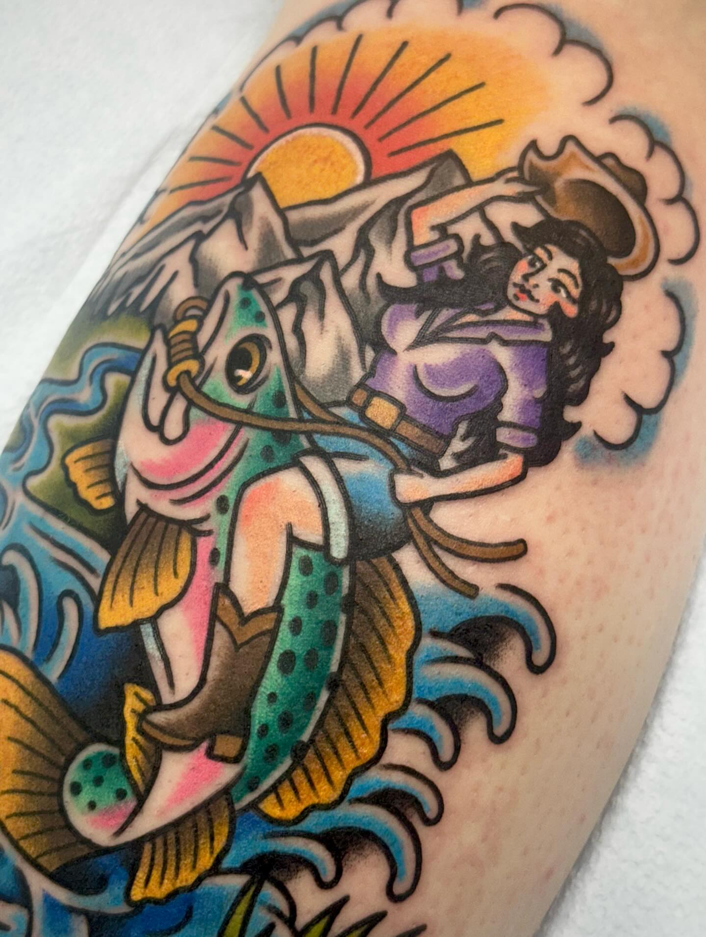 Tattoo by @sammystormtattoo — american_traditional