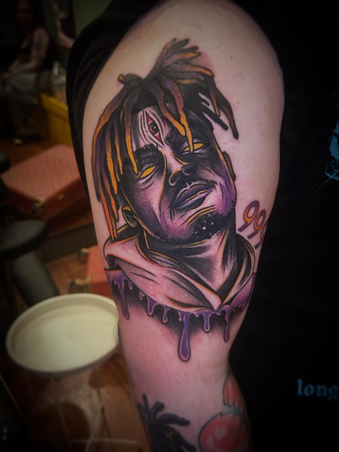 Tattoo by @daemiondesign — realism, black_and_grey