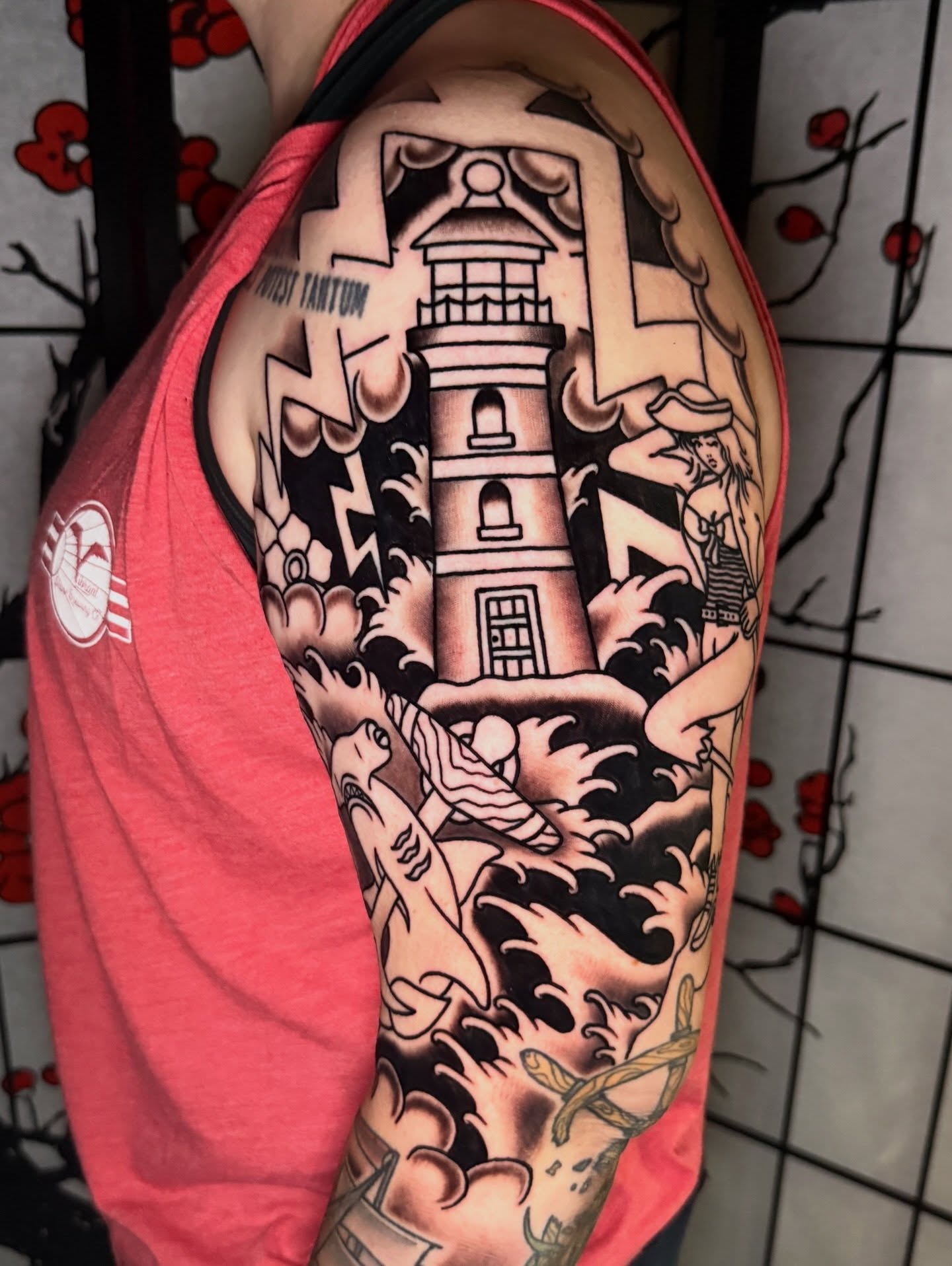 Tattoo by @robfehrman — american_traditional, black_and_grey