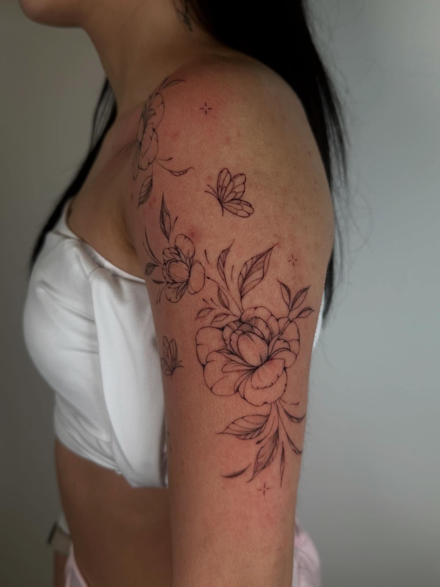 Tattoo by @sobi.tattoos — black_and_grey