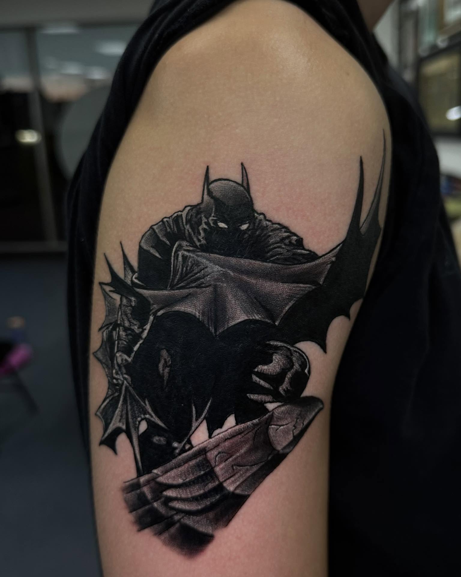 Tattoo by @joecollegetattoo — black_and_grey