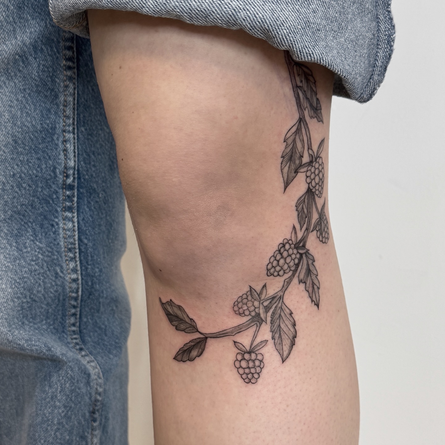 Tattoo by @turned_blue.ink — black_and_grey