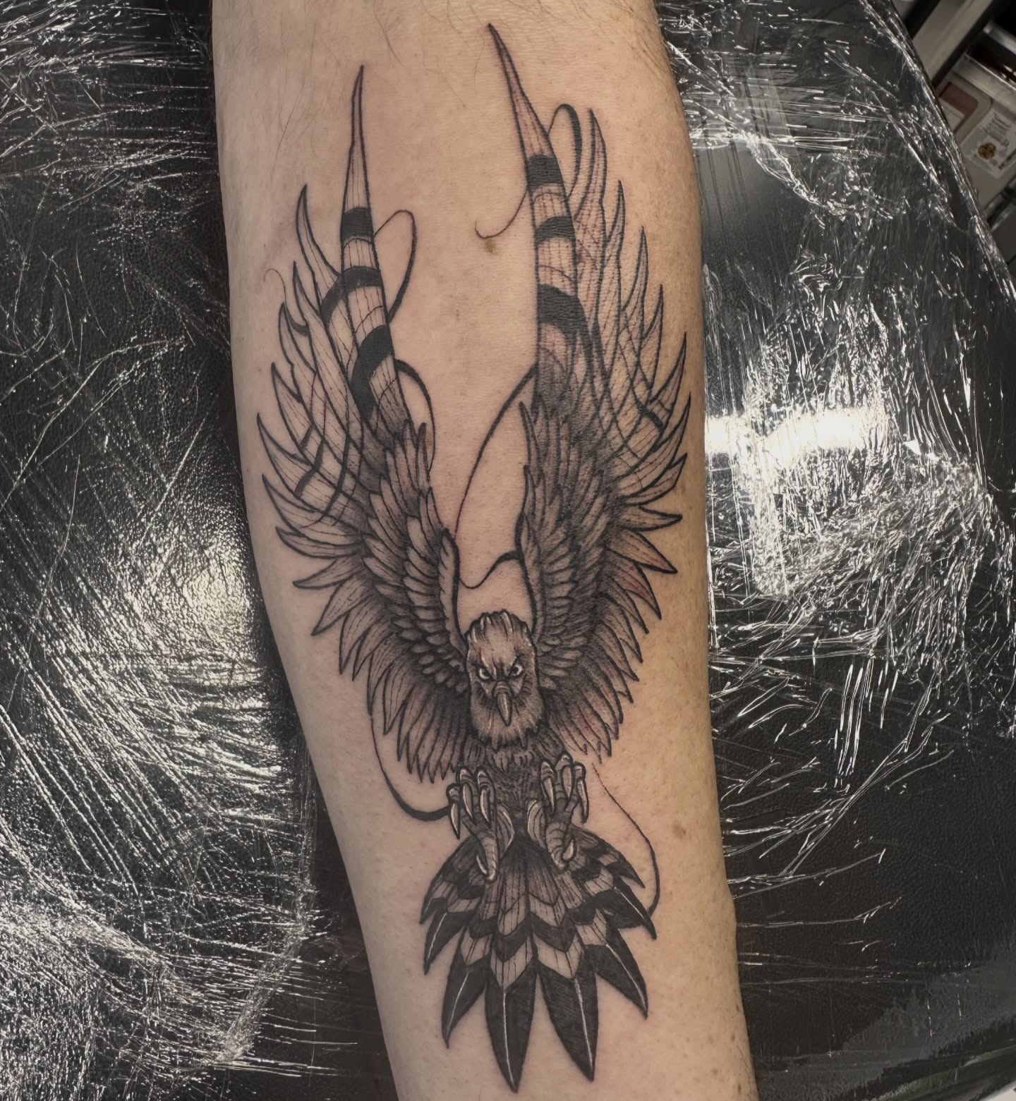 Tattoo by @chrisgraytattoos — black_and_grey