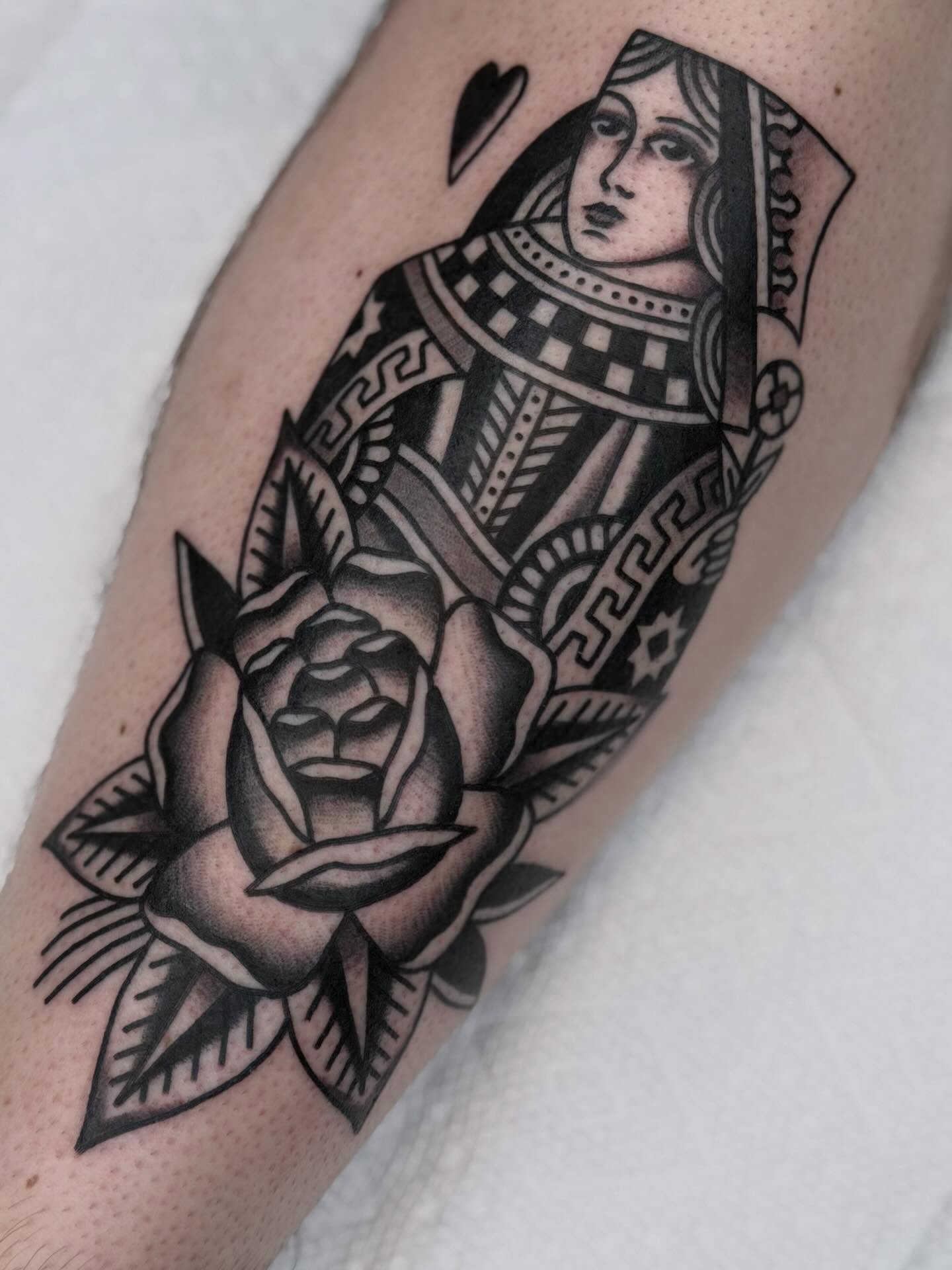 Tattoo by @blake.francis — american_traditional, black_and_grey