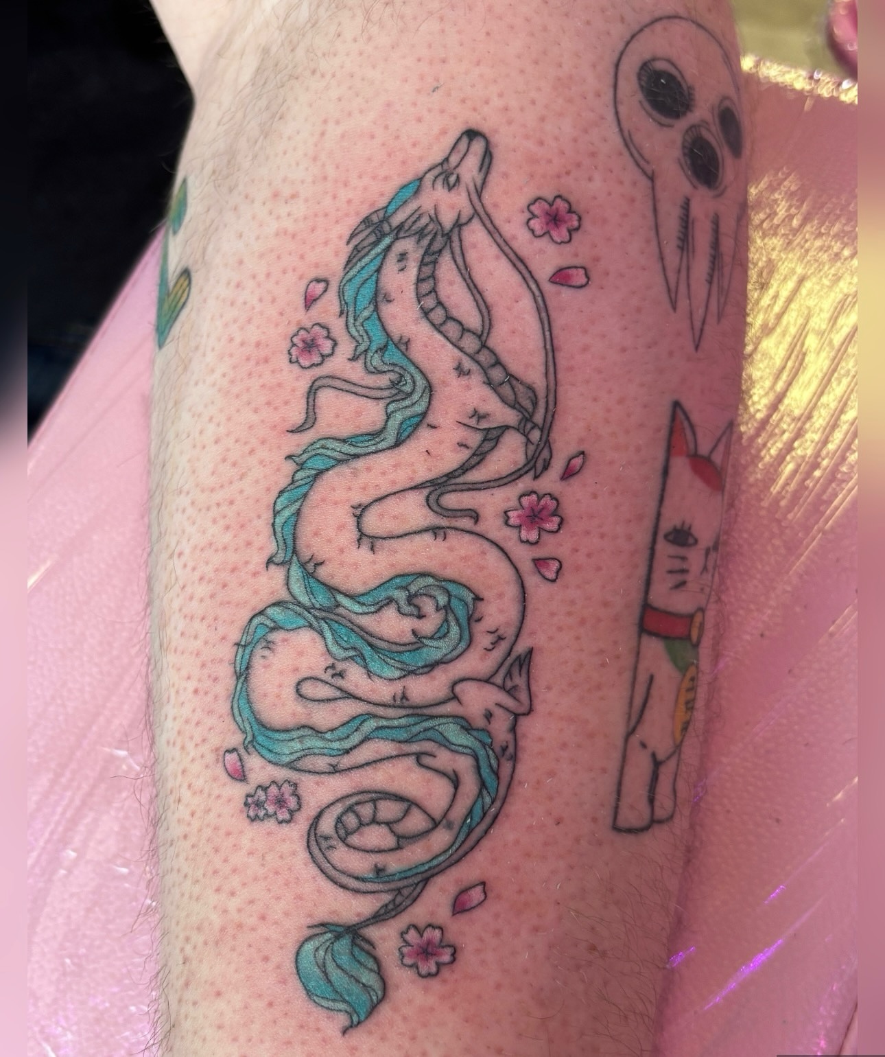 Tattoo by @mandyblossoms_tattoo — dotwork