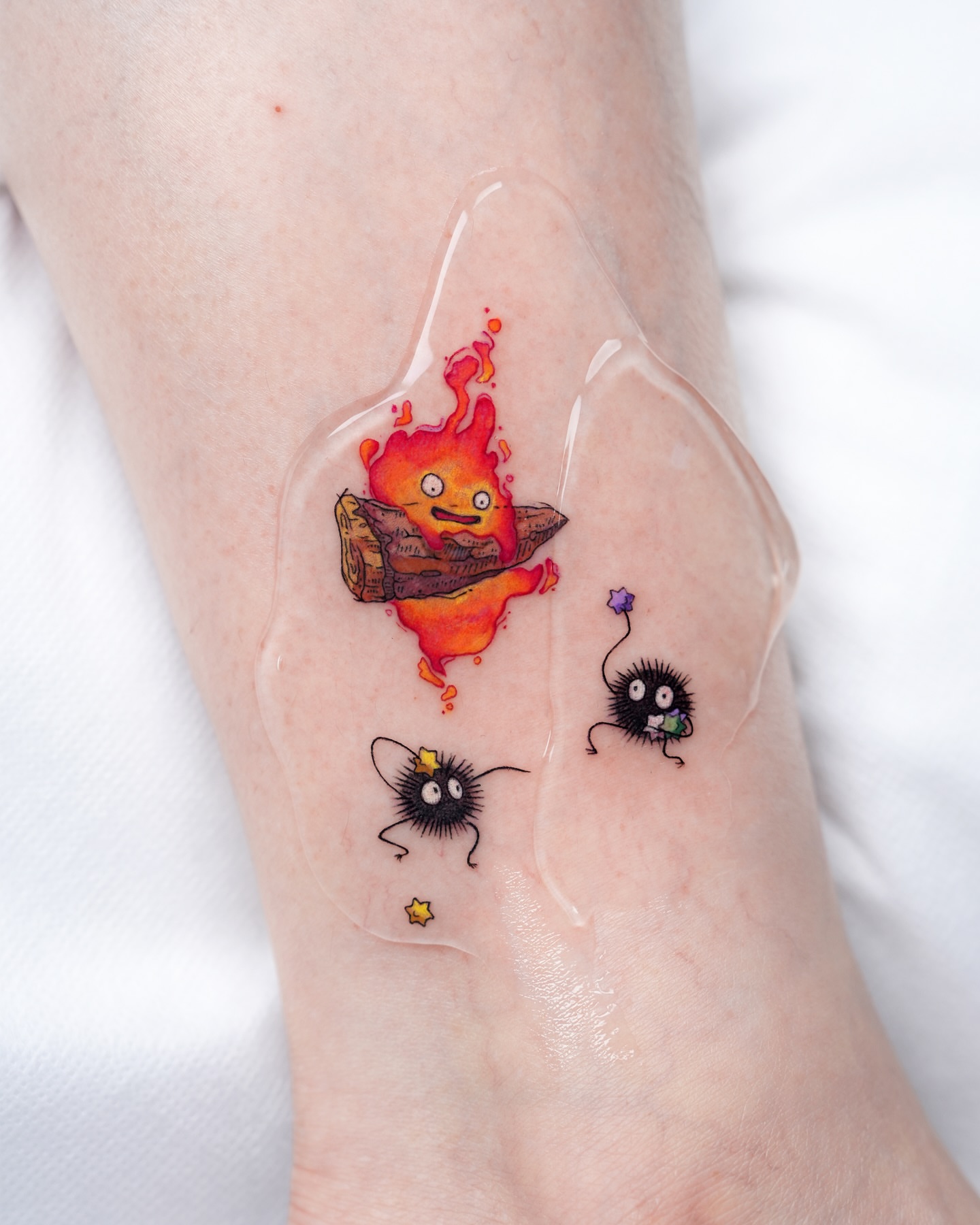 Tattoo by @tattooist_yun — dotwork, illustrative