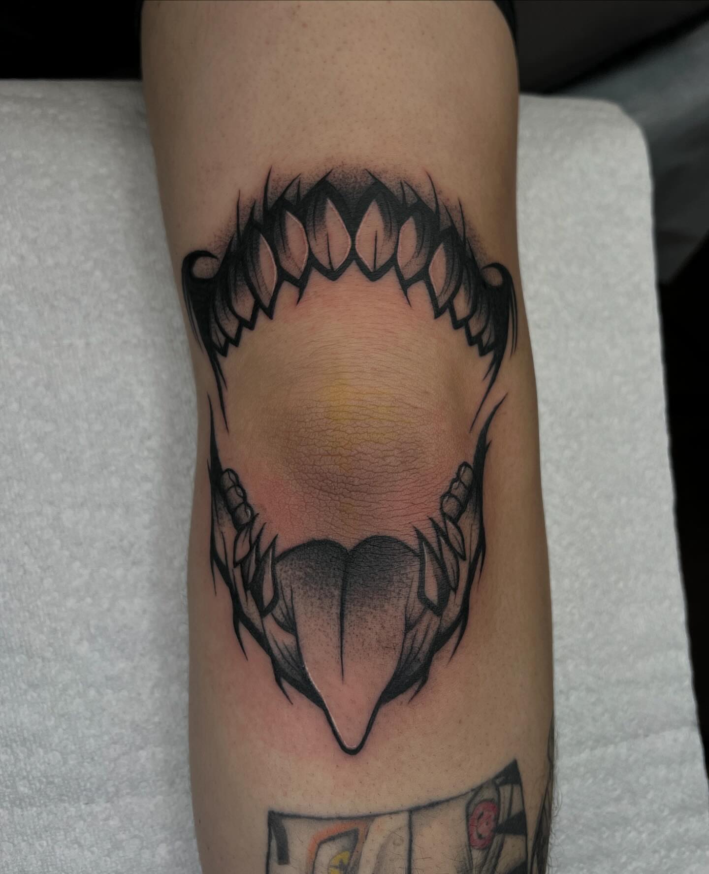 Tattoo by @officialdrayaartink — black_and_grey