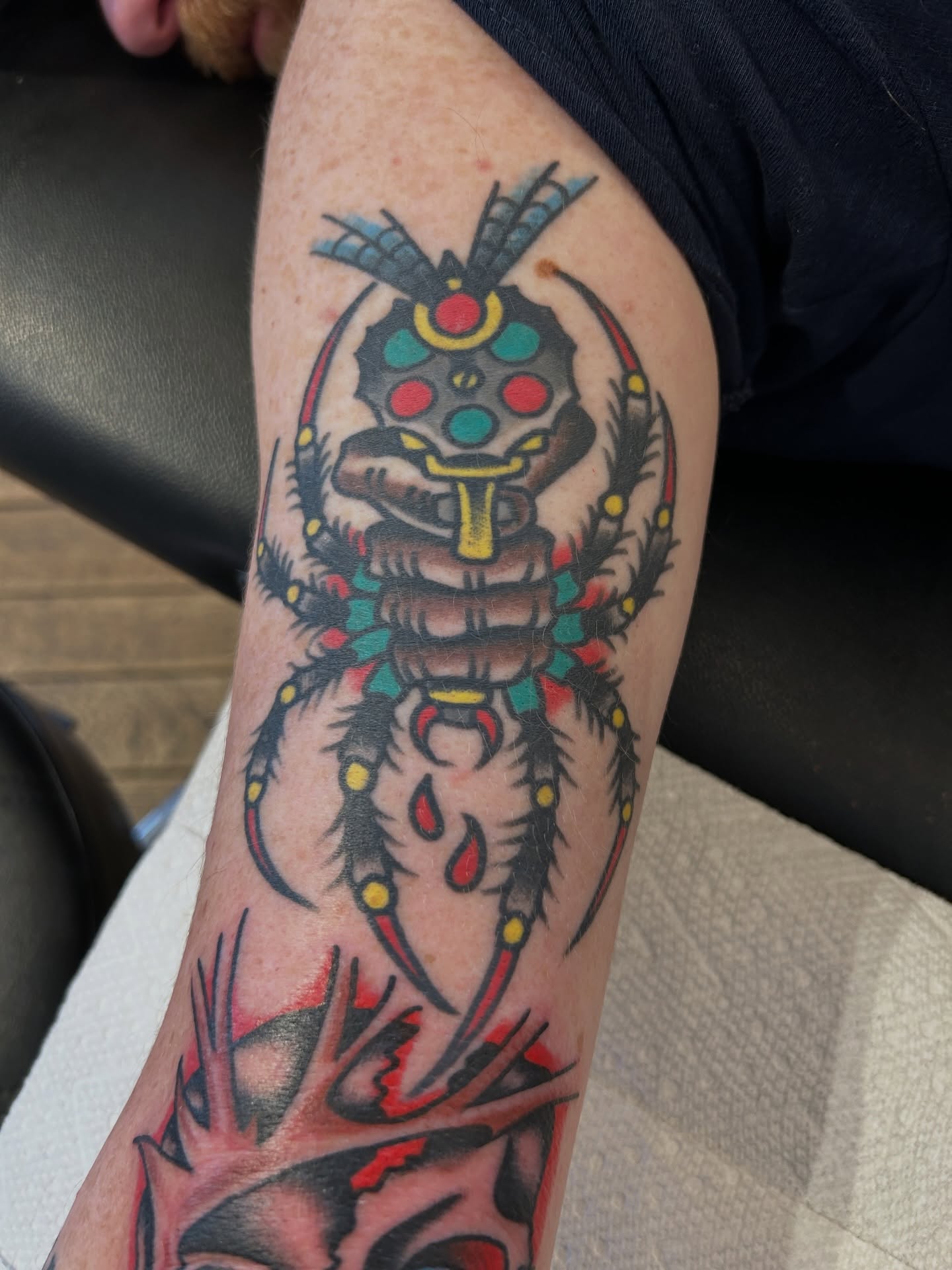 Tattoo by @ericcaudilltattoo — american_traditional