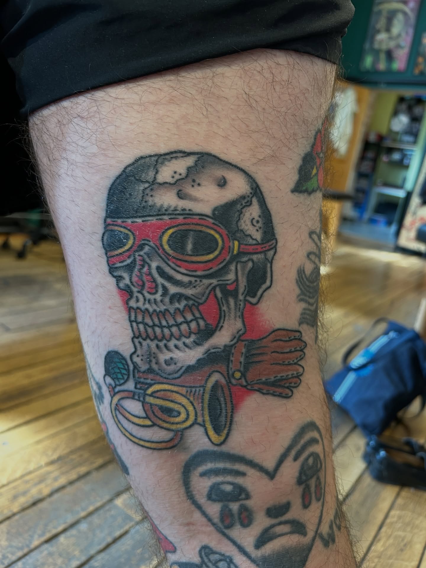 Tattoo by @ericcaudilltattoo — american_traditional
