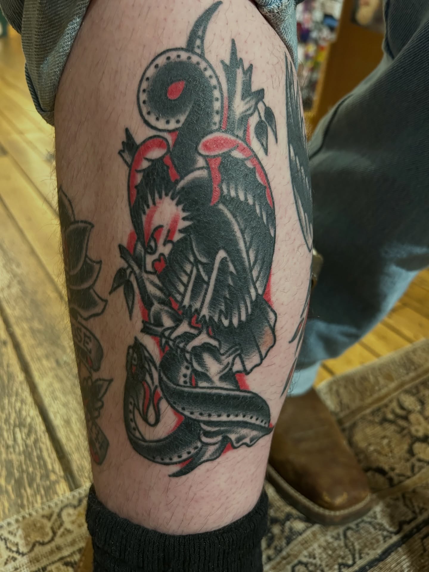 Tattoo by @ericcaudilltattoo — american_traditional