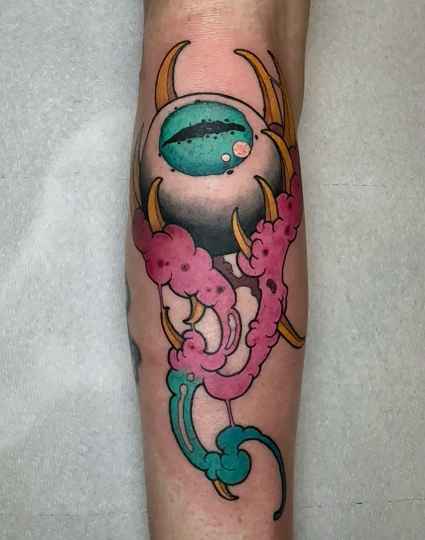 Tattoo by @casket_trash — new_school, watercolor