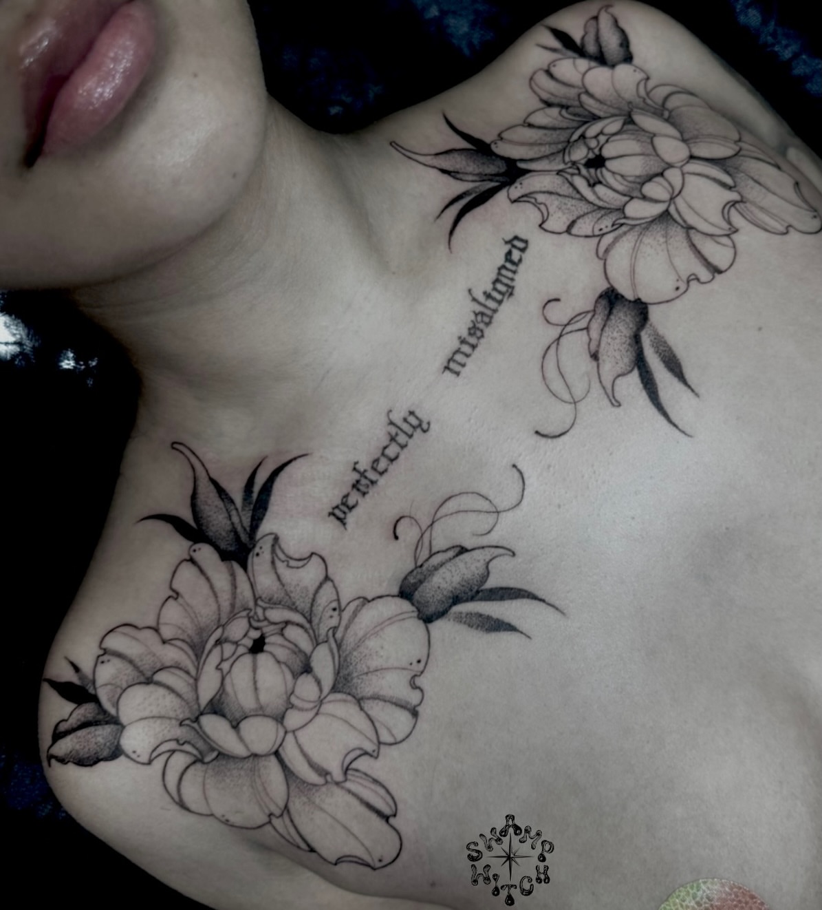 Tattoo by @swamp.witch.tattoos โ black_and_grey