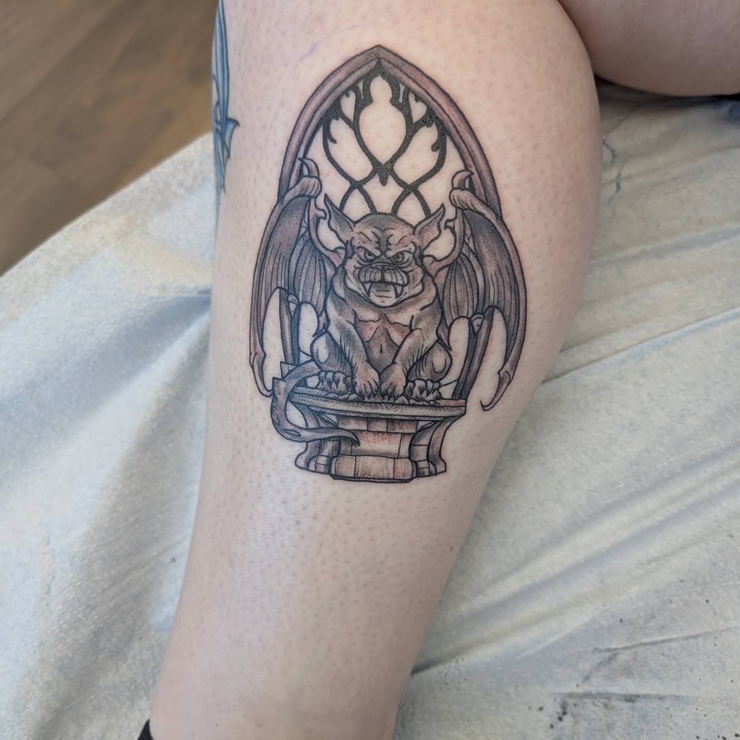 Tattoo by @voodoo_dollface_tattoo — black_and_grey, dark_realism