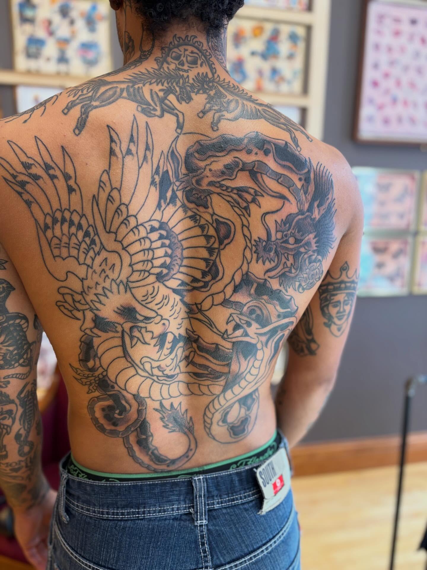 Tattoo by @eriktulgetsketattoo — japanese_irezumi