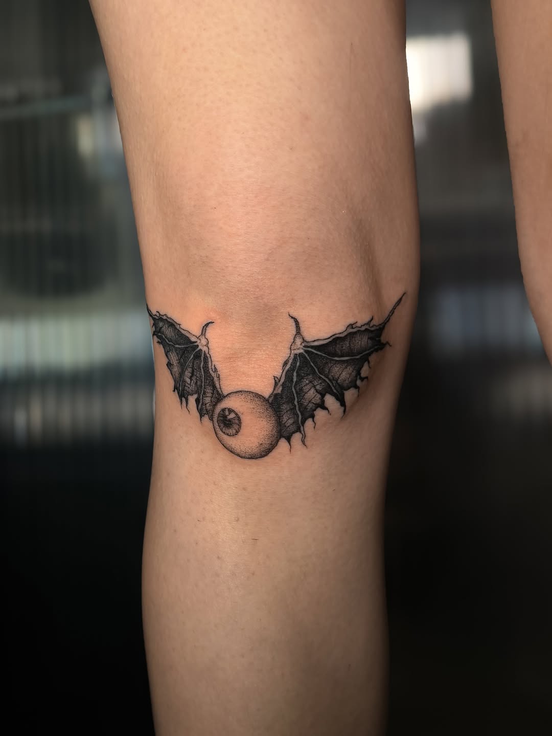 Tattoo by @tatbykam — black_and_grey, realism