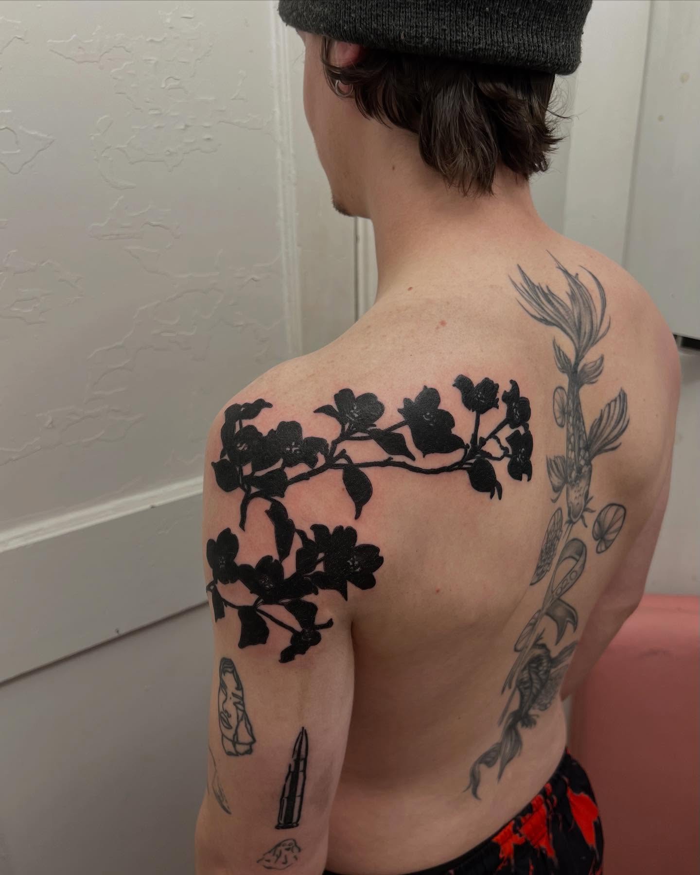 Tattoo by @ineedarocketlauncher — black_and_grey