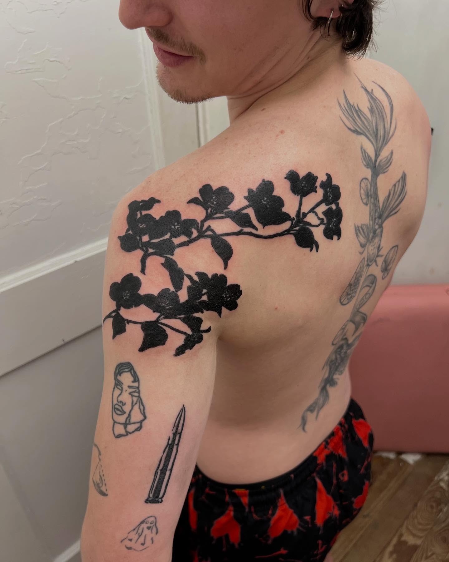 Tattoo by @ineedarocketlauncher — black_and_grey